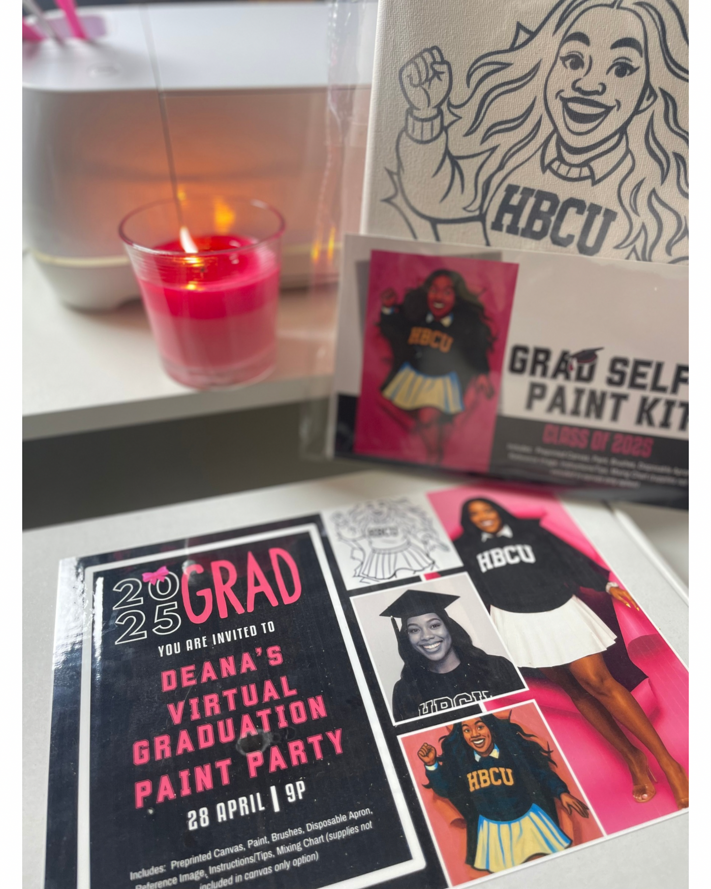 Grad Selfie Paint Kit
